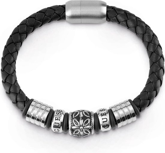 GUESS Jewellery Armband GUESS INTENSE - Heren - Zilverkleurig - cm | bol.com