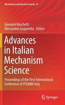 Advances in Italian Mechanism Science