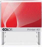 4x Colop stempel met voucher systeem Printer Printer 40, max. 6 regels, voor Nederland, 59x23mm