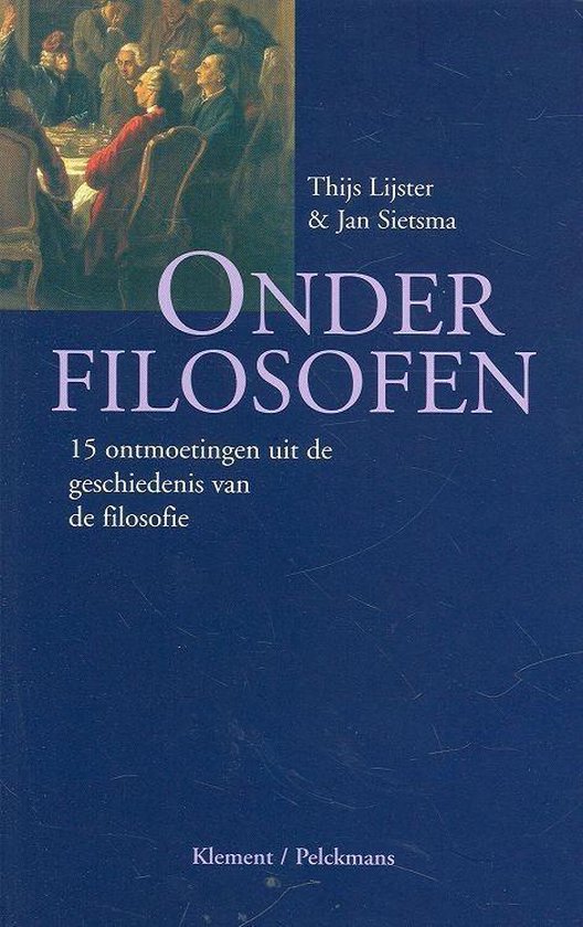 Cover van het boek 'Onder filosofen'