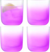 LSA Haze Drinkglazen - Set van 4 Stuks - 325 ml - Roze