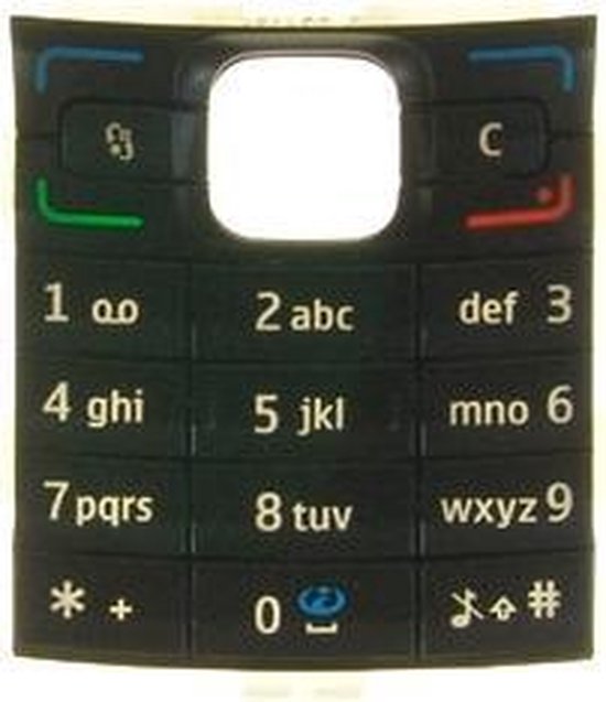 klok onszelf Pogo stick sprong Toetsenbord Nokia E50 Latin Black Origineel | bol.com