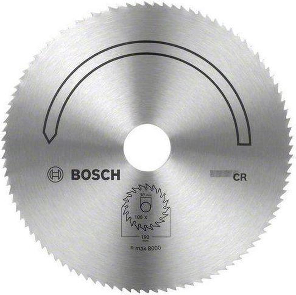 Onderzoek kleding beeld Bosch Cirkelzaagblad CR 130 x 16 x 2 mm - 80 tanden | bol.com