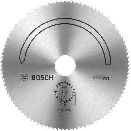Bosch - Cirkelzaagblad CR 130 x 16 x mm, 80 | bol.com