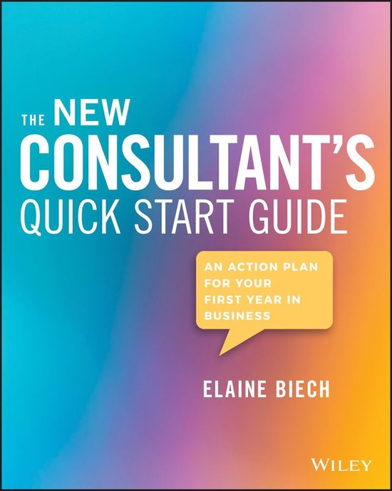 The New Consultant's Quick Start Guide - cover