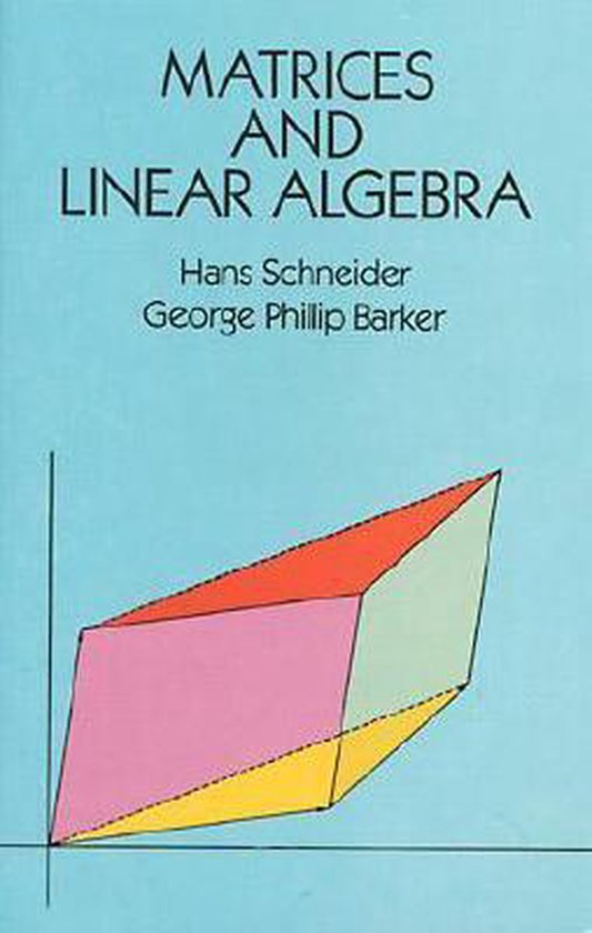 Matrices and Linear Algebra - cover