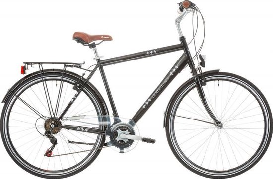 staart Negende Vooroordeel Heren - jongens fiets Excel Central Park black 28 inch H58, 6 versnellingen  | bol.com