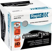 4x Rapid SuperStrong nietjes 9/12, gegalvaniseerd, doos a 5000 stuks