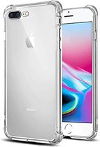 iphone 7 plus hoesje shock proof case - Apple iPhone 8 plus hoesje - hoesje iphone 7 plus - hoesje iphone 8 plus hoesjes cover hoes transparant