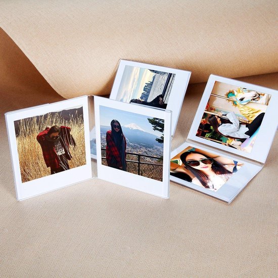 de ober Collectief gesmolten Polaroid staand fotolijstje - V vorm | bol.com