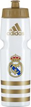 Adidas Bidon Real Madrid Wit/Goud - 750 ml