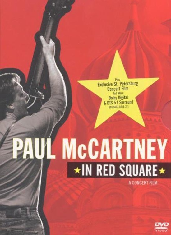 Cover van de film 'Paul Mccartney - Live In Red Square'