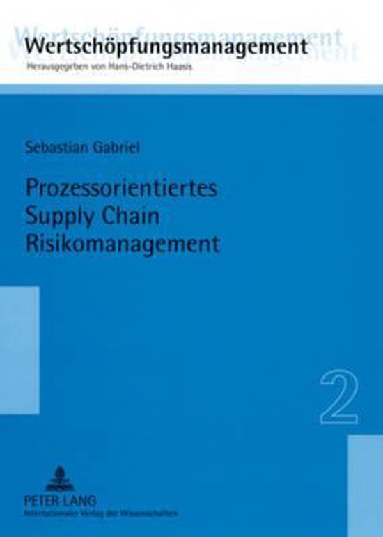 Prozessorientiertes Supply Chain Risikomanagement - cover