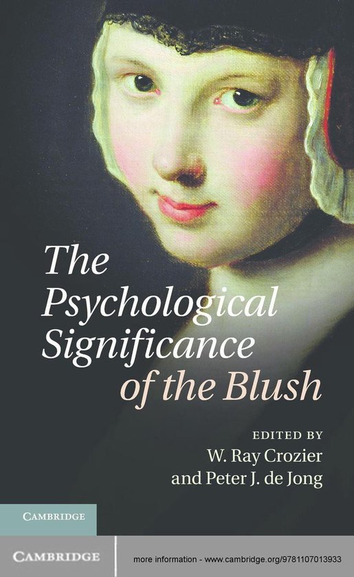 The Psychological Significance of the Blush - cover