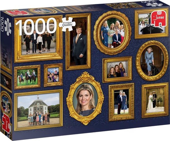 Jumbo Premium Collection Puzzel Het Koningshuis - Legpuzzel - 1000 stukjes  | bol.com