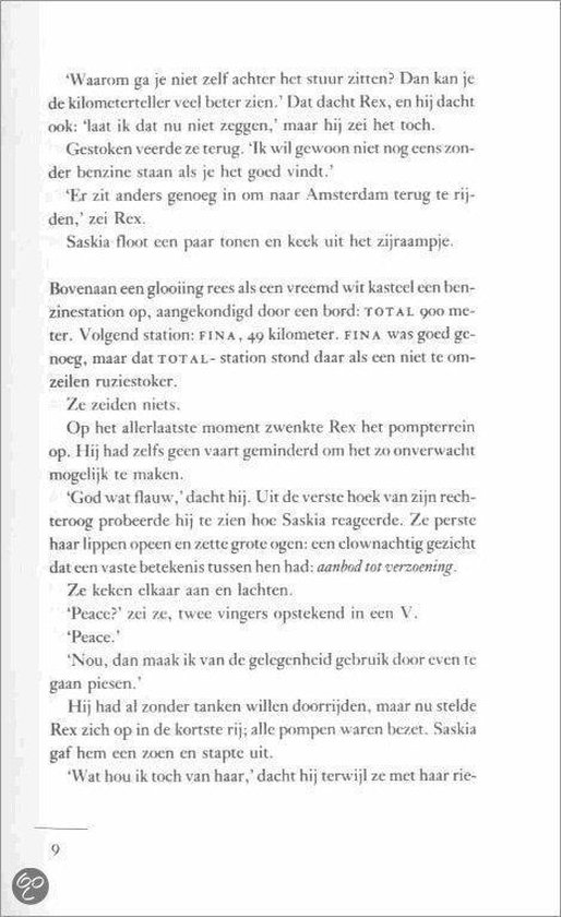 Een pagina uit een boek met tekst. De tekst is gedrukt in het Nederlands.