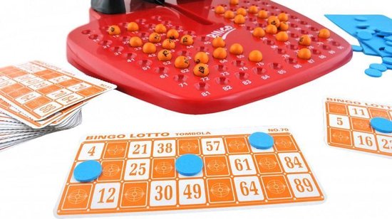 Succesvol Jet Somber Bingo Spel Met Molen & Kaarten - Bingospel - Lotto/Kien Spel Met Bingomolen  &... | bol.com