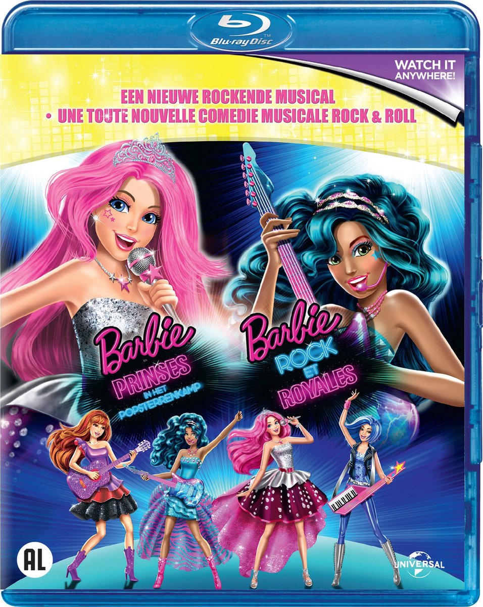 Barbie - Prinses In Het Popsterrenkamp (Blu-ray) (Blu-ray), Niet gekend |  Dvd's | bol.com