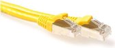 ACT RJ-45/RJ-45, Cat.6a, 3.0m netwerkkabel 3 m Cat6a Geel