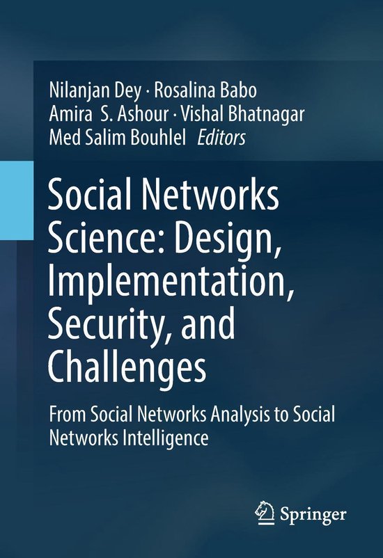 Computer Science (R0) - Social Networks Science: Design, Imp ... - cover