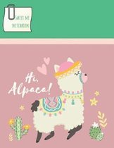 Hi Alpaca Sweet Me Sketchbook
