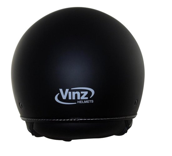 Scooter Helm VINZ Fashion Helm Uni - Matzwart