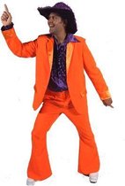 Oranje heren kostuum 48-50 (s)
