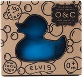 Oli&Carol bijtspeelgoed Elvis Duck blauw