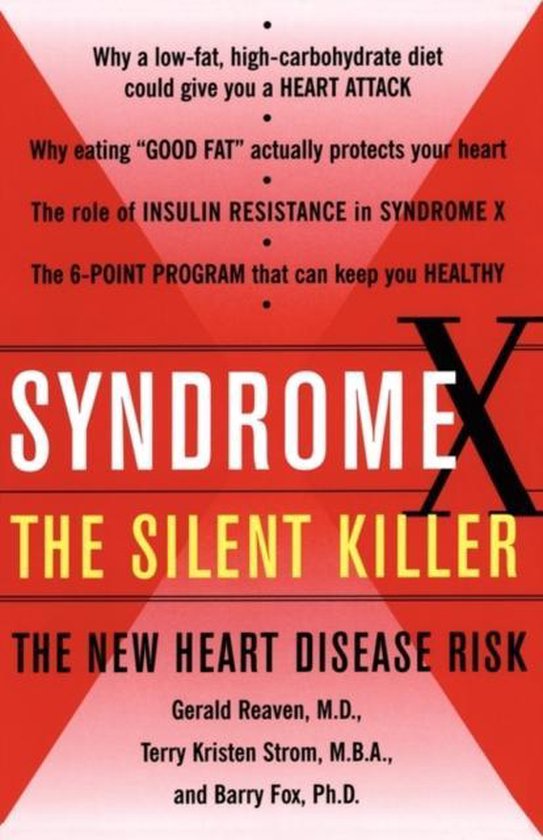 Syndrome X, the Silent Killer: The Silent Killer - cover