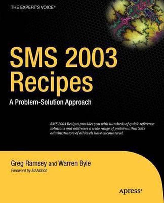 Sms 2003 Recipes - cover
