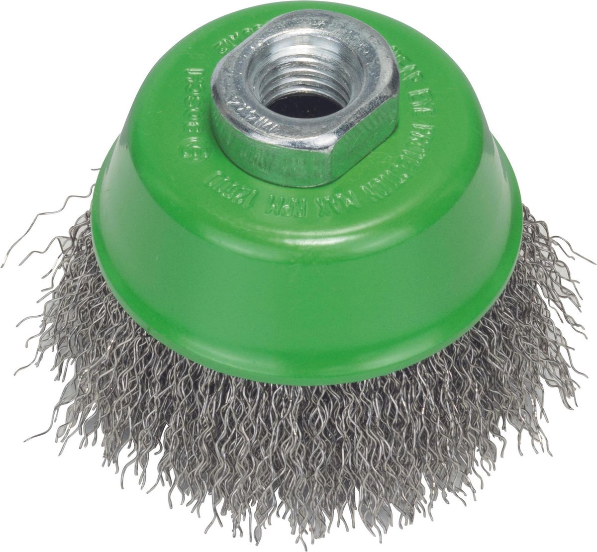 M14 KOMSTLBORSTEL 75 GEGOLFD 0.3 INOX