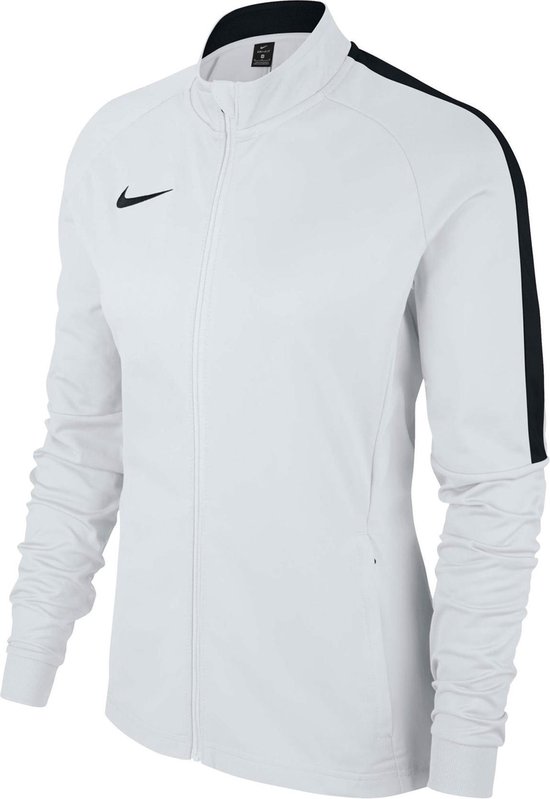 Nike Dry Academy 18 Trainingsjas Dames Sportvest - Maat S - Vrouwen -  wit/zwart | bol.com