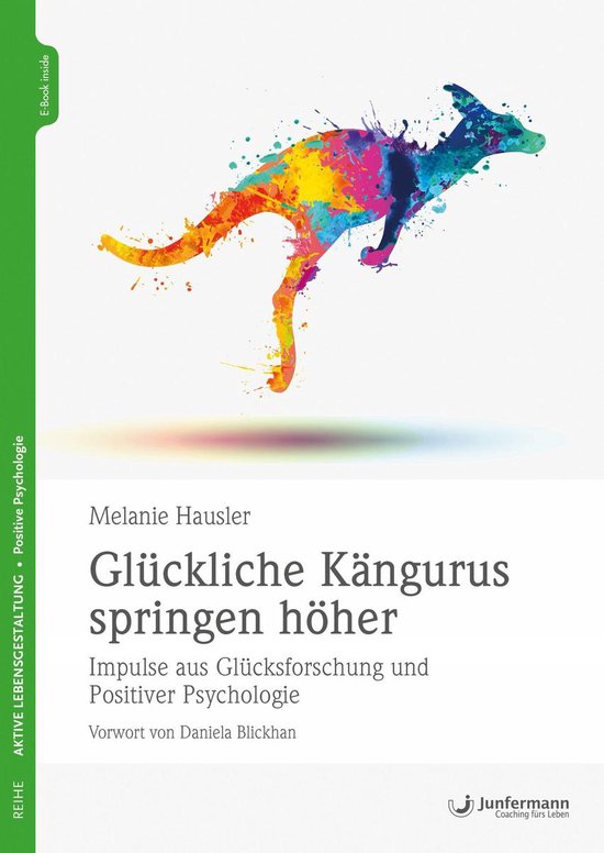 Glückliche Kängurus springen höher - cover