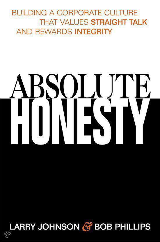 Absolute Honesty - cover