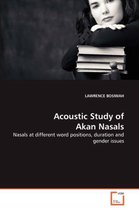Acoustic Study of Akan Nasals
