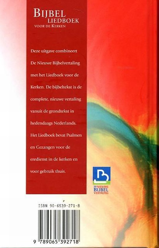 Bijbel Liedboek Voor De Kerken, Onbekend | 9789065392718 | Boeken | bol