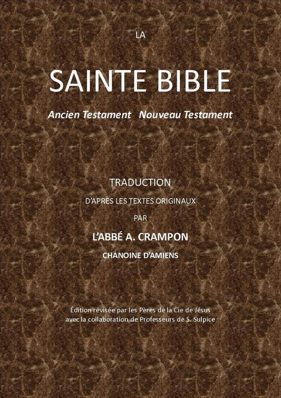 LA SAINTE BIBLE (ebook), Auguste Crampon 1230000827744 Boeken bol