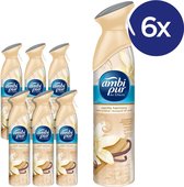 Ambi Pur Air Effects Vanilla Harmony - Voordeelverpakking 6 Flessen - Luchtverfrisser Spray