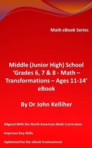 Middle (Junior High) School ‘Grades 6, 7 & 8 - Math - Transformations – Ages 11-14’ eBook