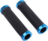 MTB handvatten 130mm strong GRIP - met lock bevestiging - Blauw