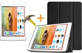 iPad 2018 Hoes en iPad 2018 Screenprotector - 9.7 Inch - iPad 2018 Screenprotector - iPad 2018 Hoes Book Case Zwart