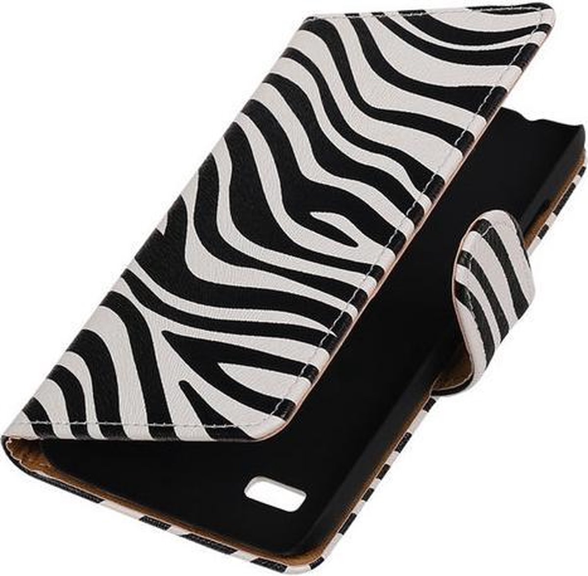 Zebra Booktype Huawei Y560 / Y5 Wallet Cover Hoesje