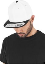110 Fitted Snapback - White/ Black - Flexfit Yupong