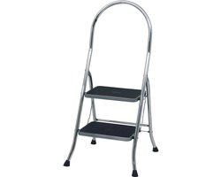 Altrex Cromato Silver 2-plus 2 treeds - Huishoudtrap - Werkhoogte 2.45m