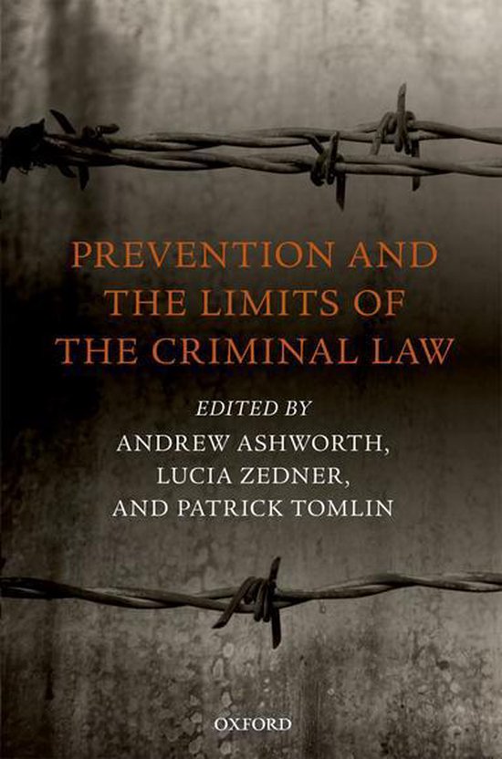 Prevention and the Limits of the Criminal Law - cover