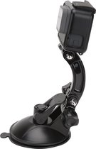 PRO SERIE 8cm Diameter Auto Zuignap Houder voor GoPro en ActionCam - Zwart