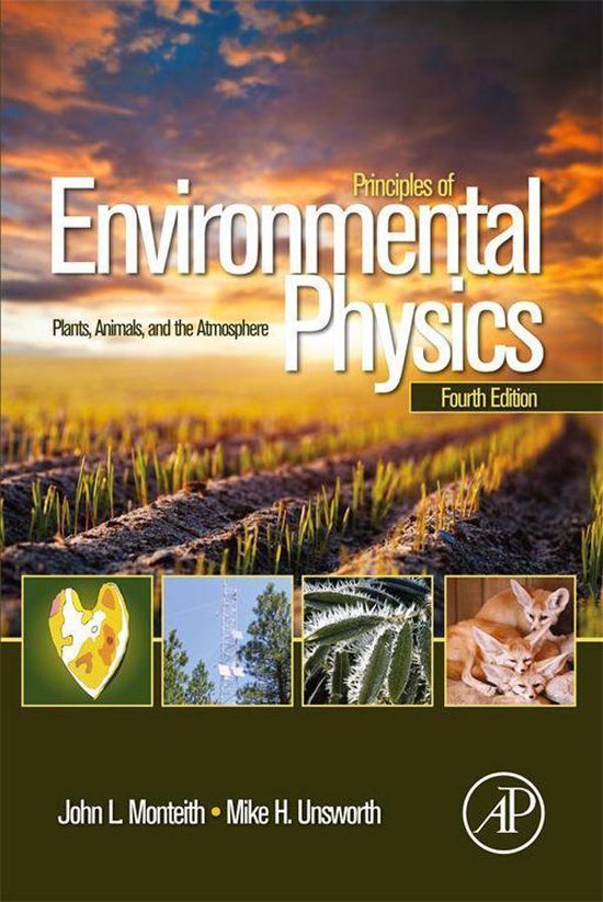 Principles of Environmental Physics - cover