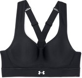 Under Armour Warp Knit High Impact Bra Dames Sport BH - Zwart - Maat 80C