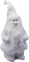 Kerst – Sneeuwman – 56 cm – Kerstpop – Wit