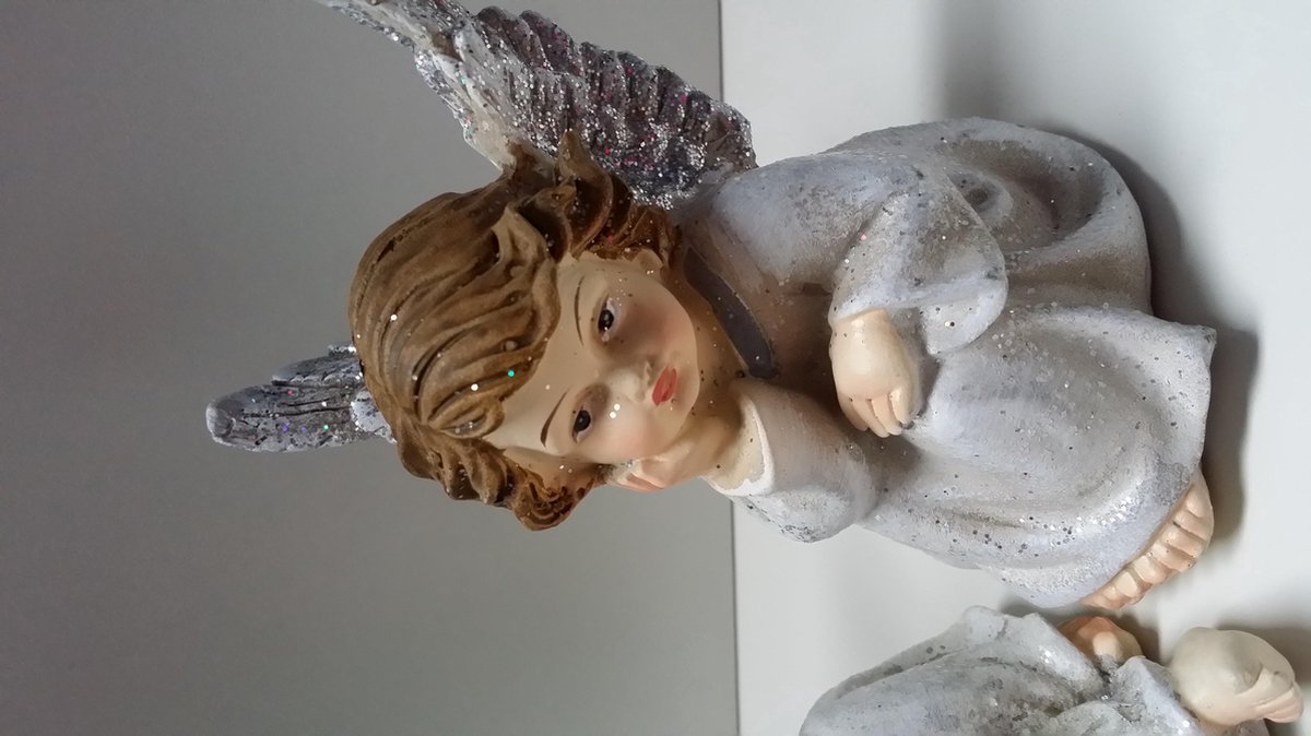 Kerst Engeltjes - Dulce - Staand - Goud met Wit - S - Set van twee - - Beauty-, Fashion- & Lifestyle Kerst Engeltjes - Dulce - Staand - Goud met Wit - S - Set van twee - - Beauty-, Fashion- & Lifestyle